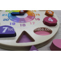 Educational Shape Sorter Wooden Clock Toy                        
                                                Quality Choice